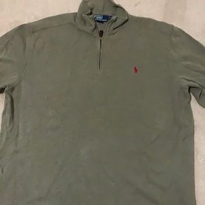 Men’s XL Polo 1/4 zip sweater. 100% cotton great sweater.